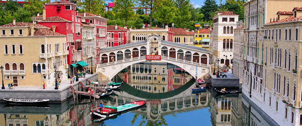 Miniland - représentation de Venise dans le parc LEGOLAND de Ulm